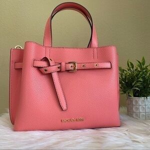 New Michael Kors Emilia Small Logo Satchel bag